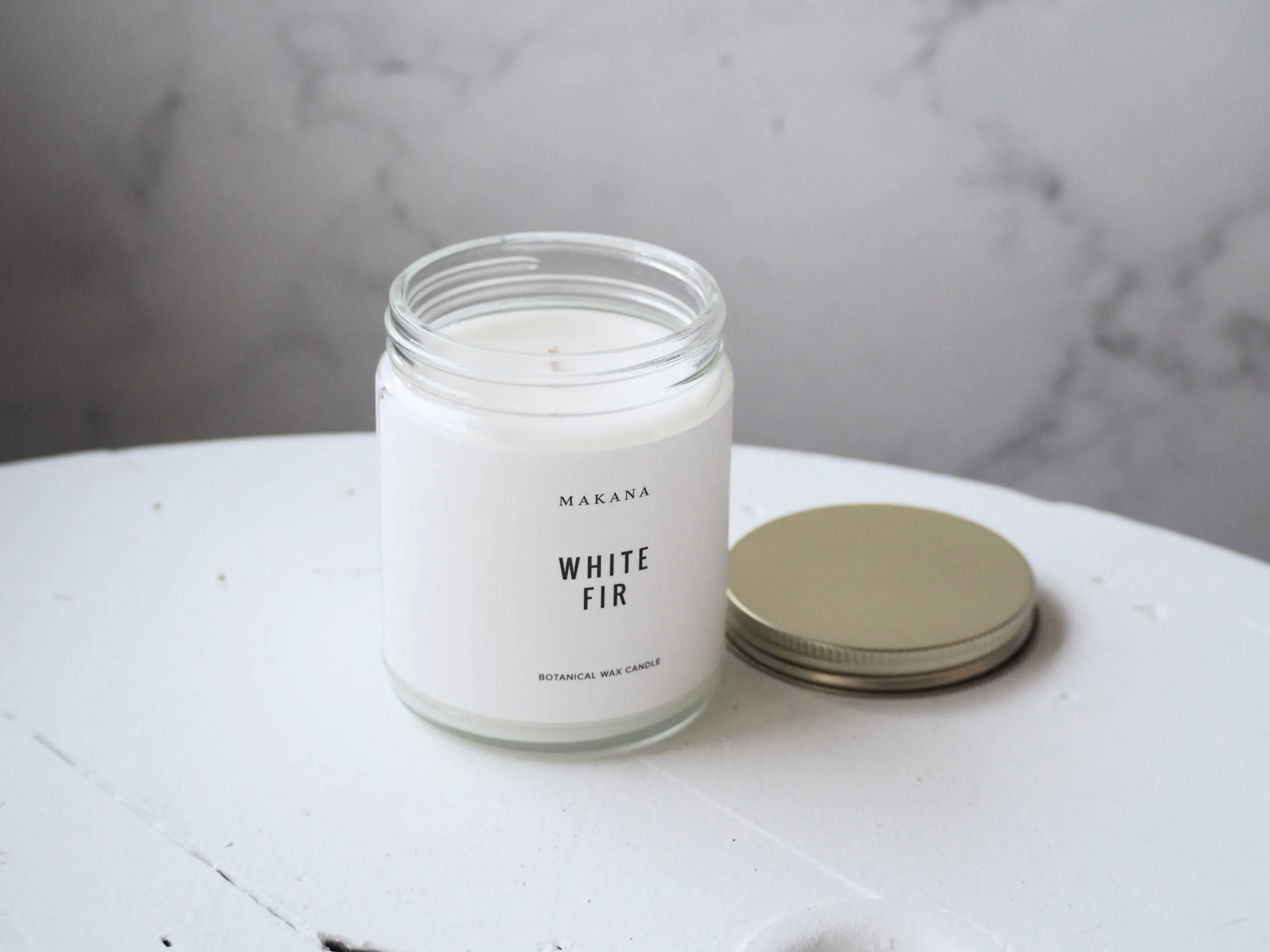 White Fir - Modern Apothecary Jar Candle