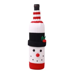 Wine Cover Snow Man - 1PCS