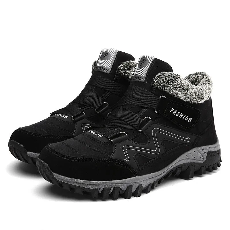 Winter Extra Warm Sport Style Snowfield Non-Slip Running Women Shoes