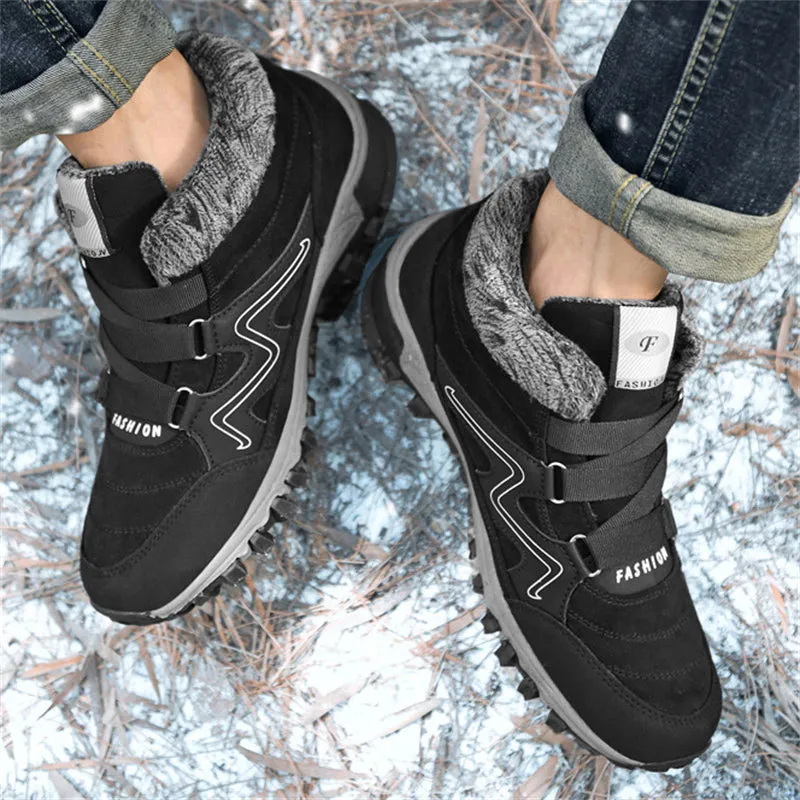 Winter Extra Warm Sport Style Snowfield Non-Slip Running Women Shoes