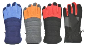 Winter Gloves-Boys Casual & Colorful Micro-Fleece Seasonal Glove