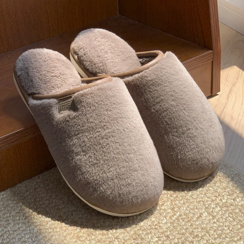 Winter Plush Non-Slip Slippers for Men & Women