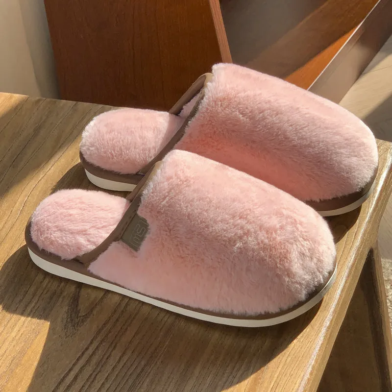 Winter Plush Non-Slip Slippers for Men & Women
