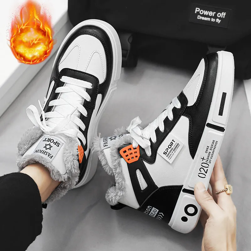 Winter Slippers Warm Men Shoes Waterproof Non-Slip Plush Sneakers Male shoes Boots Men Sneakers Winter