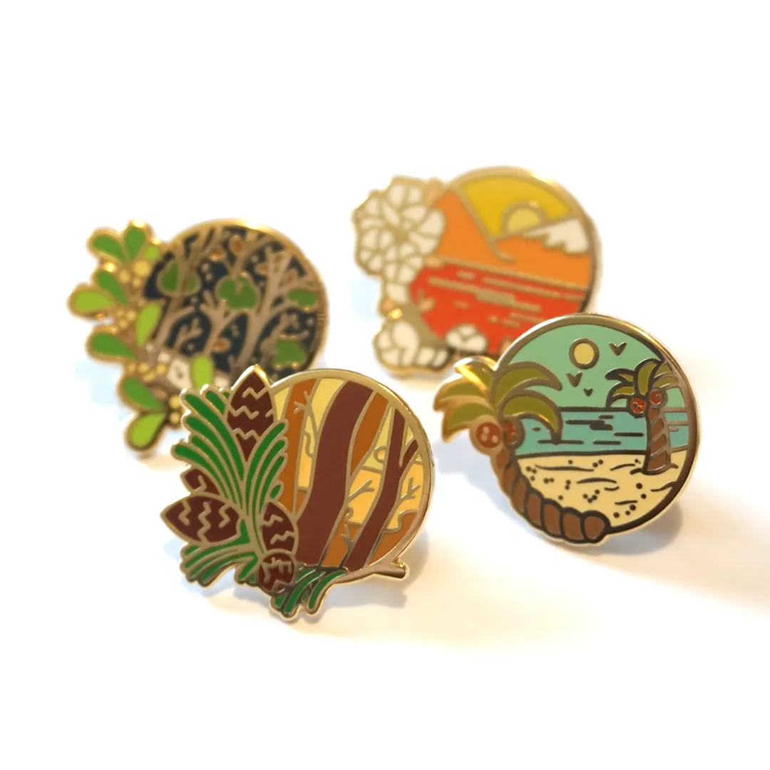 Winter Valley | Enamel Pin