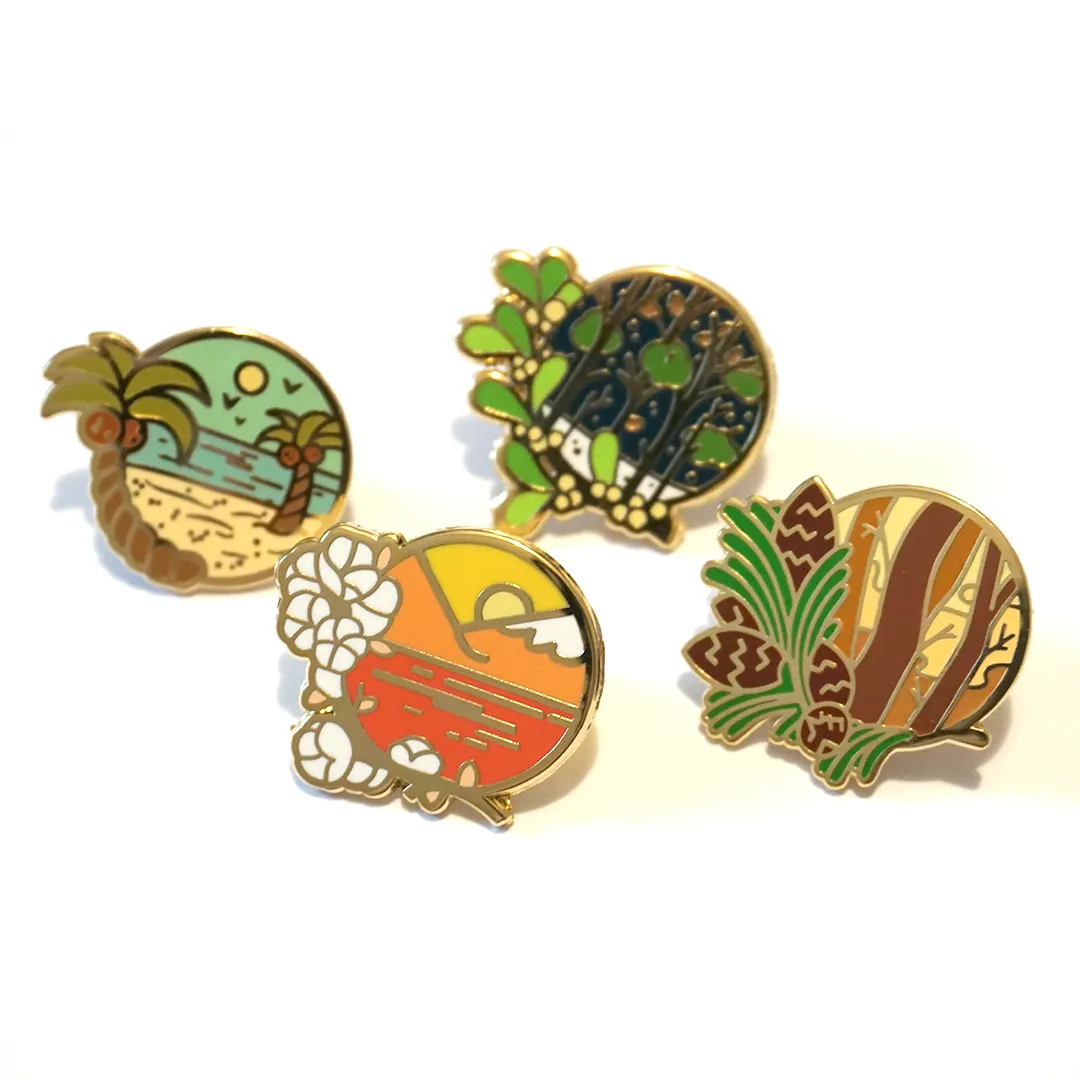 Winter Valley | Enamel Pin