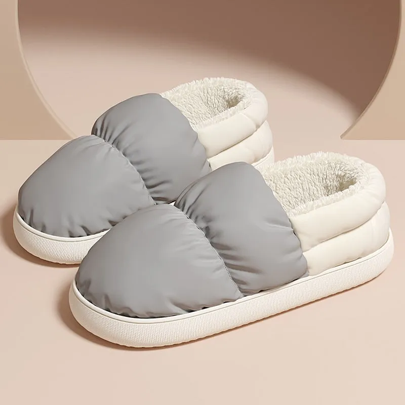 Winter Women Boots Waterproof Warm Plush Ankle Female Snow Boots