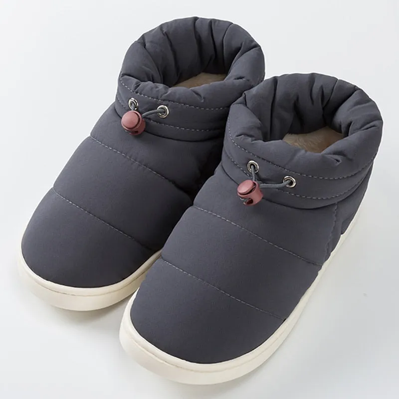Winter Women Boots Waterproof Warm Plush Ankle Female Snow Boots