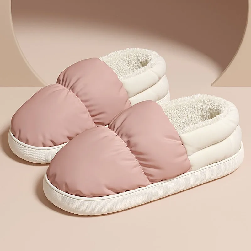 Winter Women Boots Waterproof Warm Plush Ankle Female Snow Boots