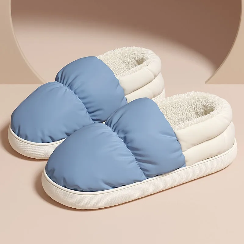 Winter Women Boots Waterproof Warm Plush Ankle Female Snow Boots