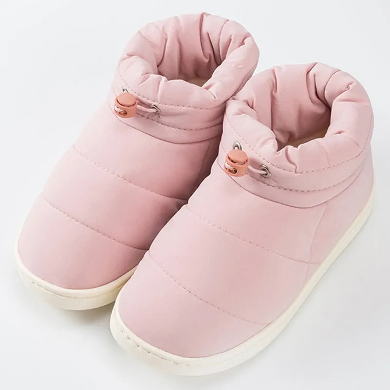 Winter Women Boots Waterproof Warm Plush Ankle Female Snow Boots