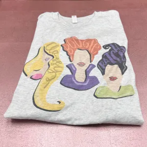 Witch Savage Trio Crew Tee Shirt White