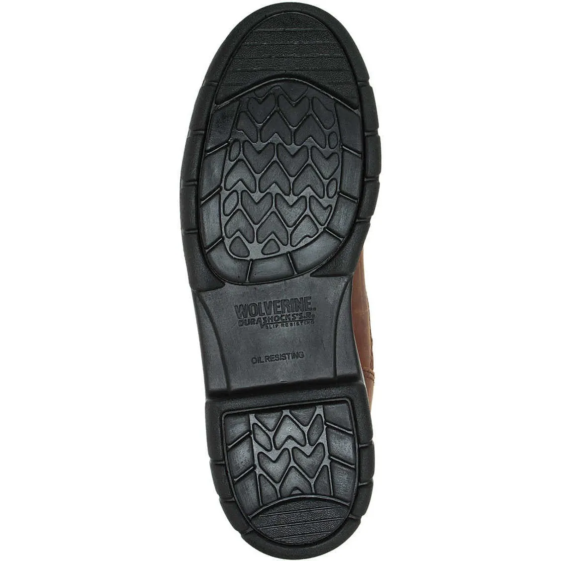 Wolverine Men's Durashocks 6" Soft Toe Work Boot -Brown- W02038