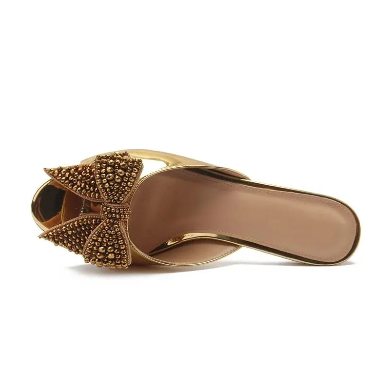 Women Luxury Leather Short Heels Ladies Wedding Party Shoes Open Toe Buckle Women Shoes Plus Size
