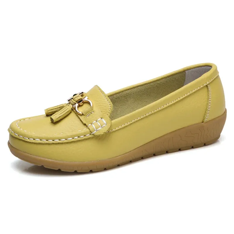 Women Slip On Ballet Flats Casual Loafers