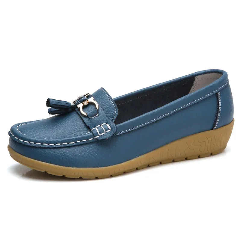 Women Slip On Ballet Flats Casual Loafers