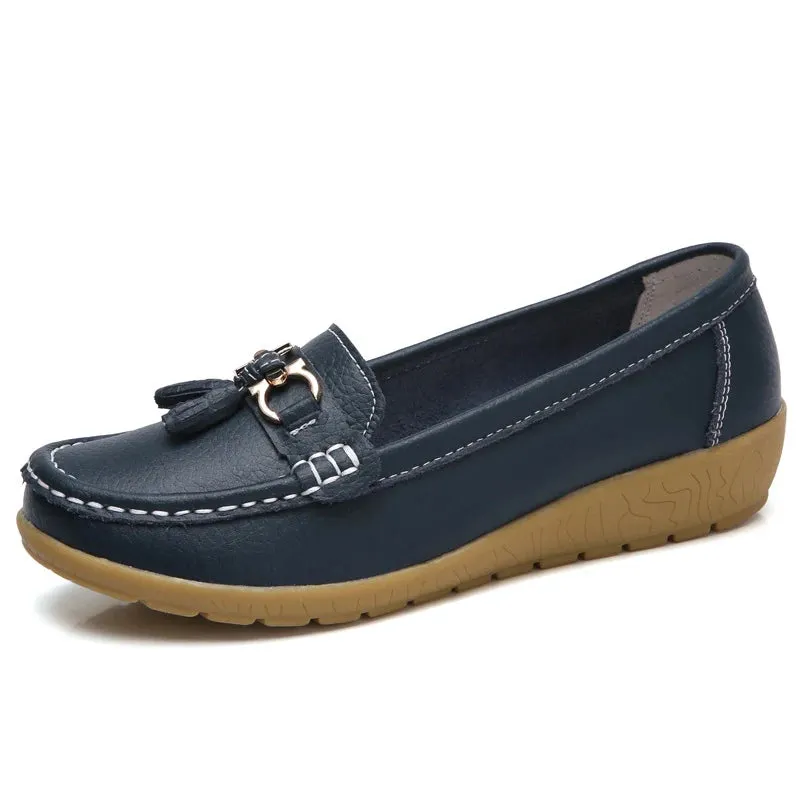 Women Slip On Ballet Flats Casual Loafers