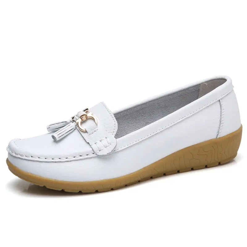Women Slip On Ballet Flats Casual Loafers