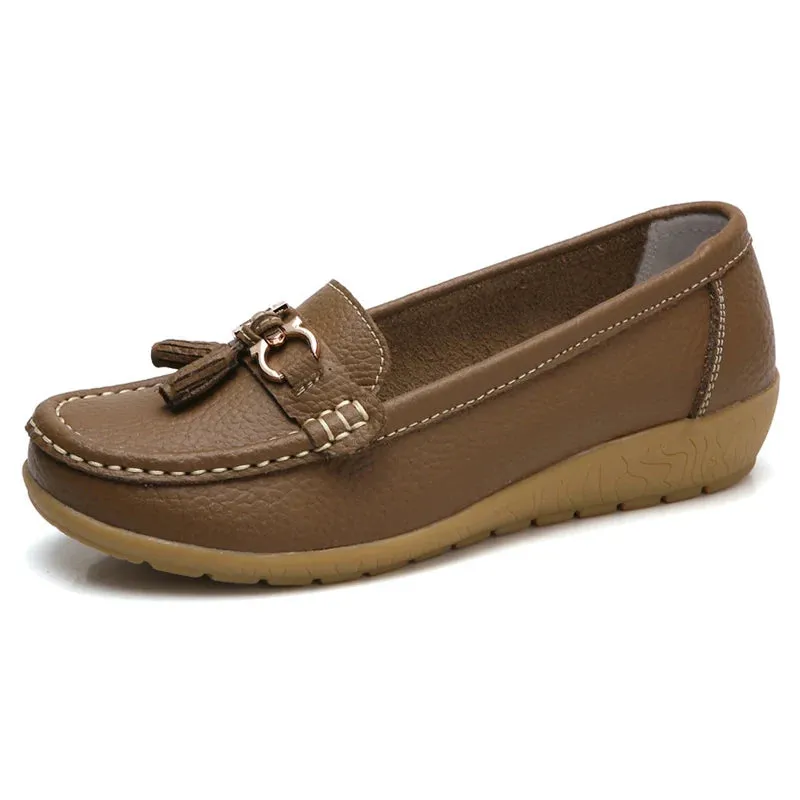 Women Slip On Ballet Flats Casual Loafers