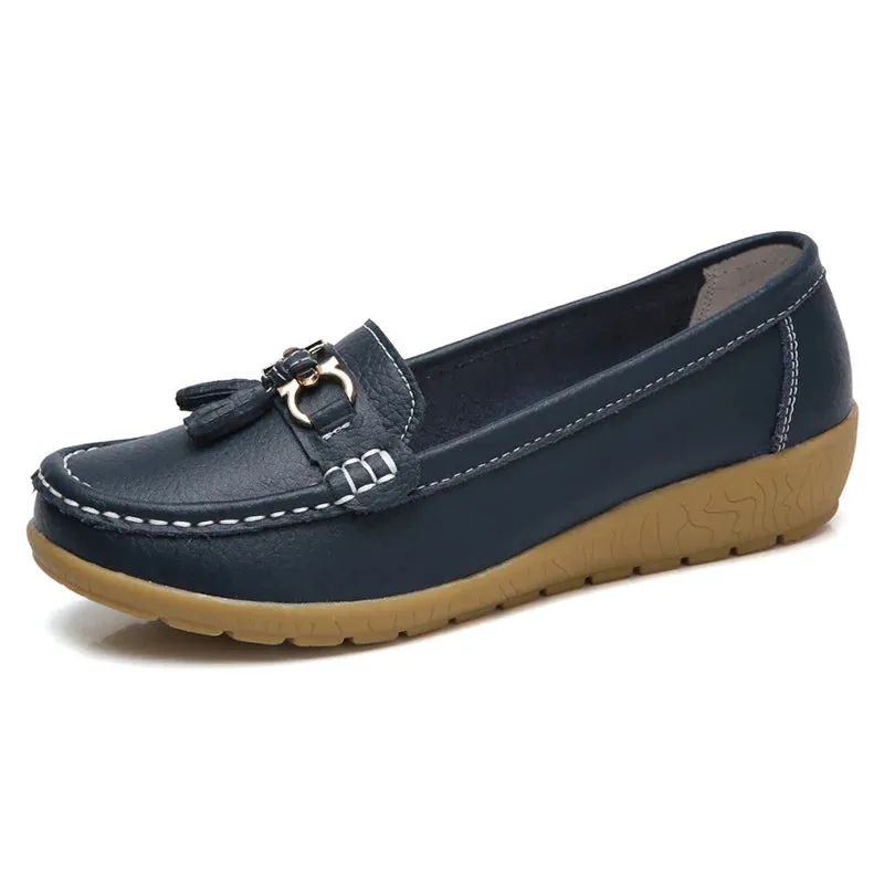 Women Slip On Ballet Flats Casual Loafers