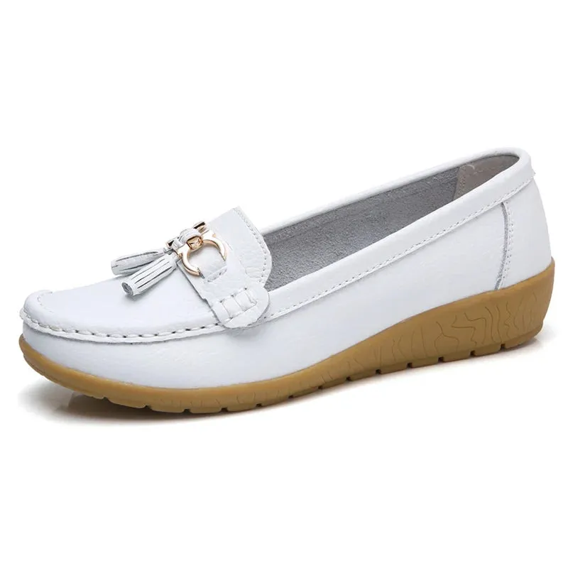 Women Slip On Ballet Flats Casual Loafers
