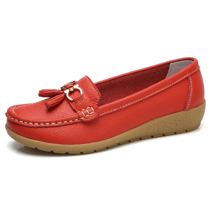 Women Slip On Ballet Flats Casual Loafers