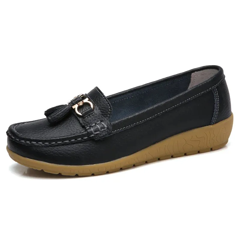 Women Slip On Ballet Flats Casual Loafers