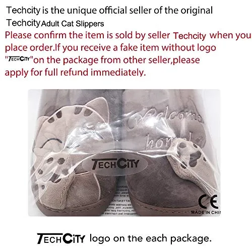 Women's & Men's Comfort Memory Foam Slippers（Brown）