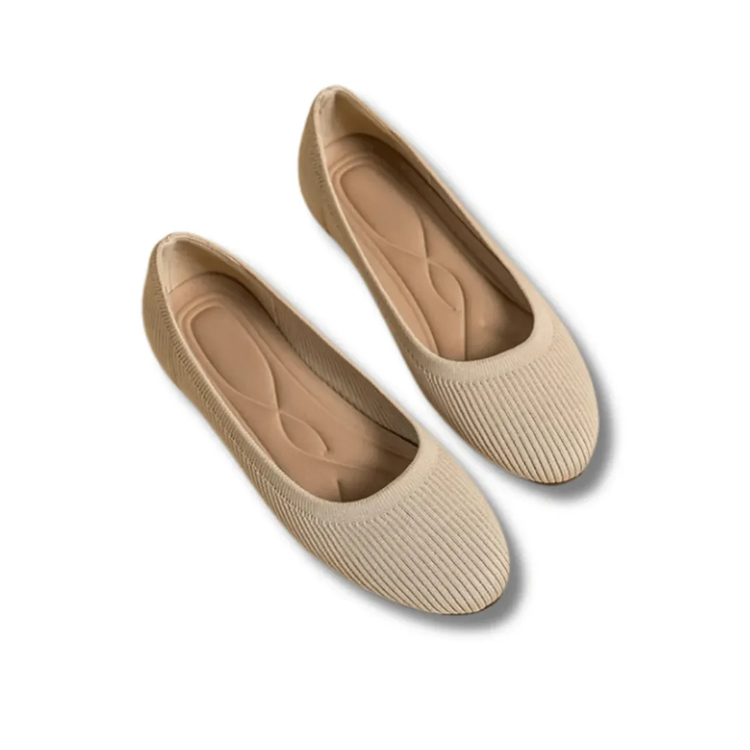 Women's Closed Toe Flat Doll Shoes | Slip On