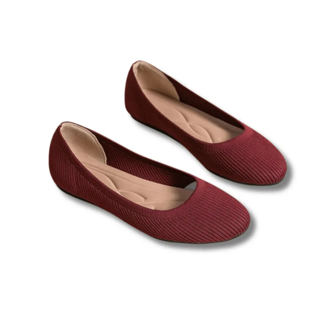 Women's Closed Toe Flat Doll Shoes | Slip On