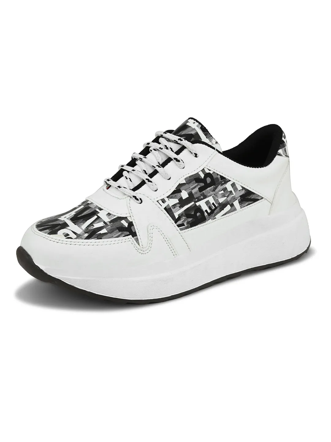 Women's Comfortable Lace up Sneakers Shoes