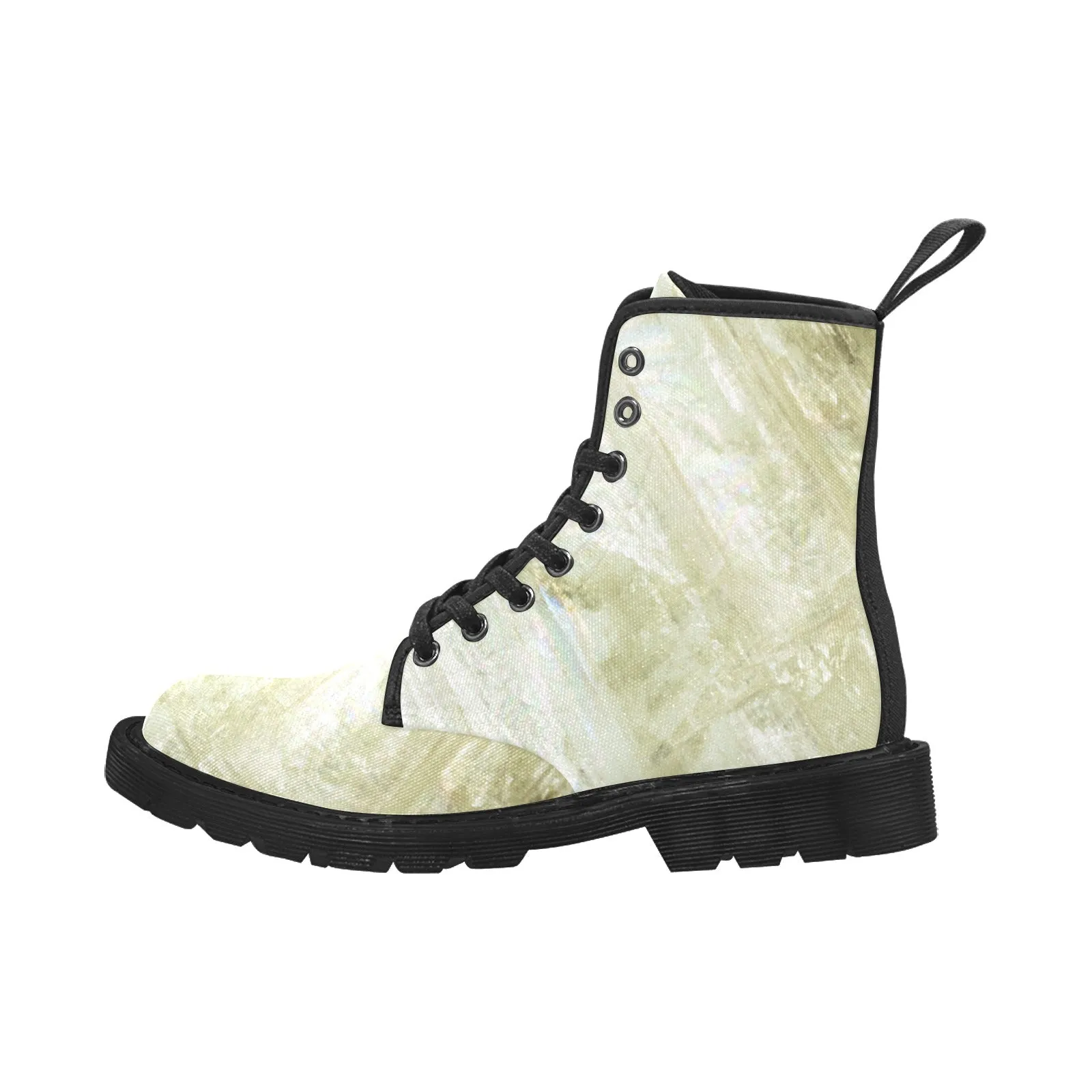 Women's Lace Up Boots - Hiddenite (Green Kunzite)