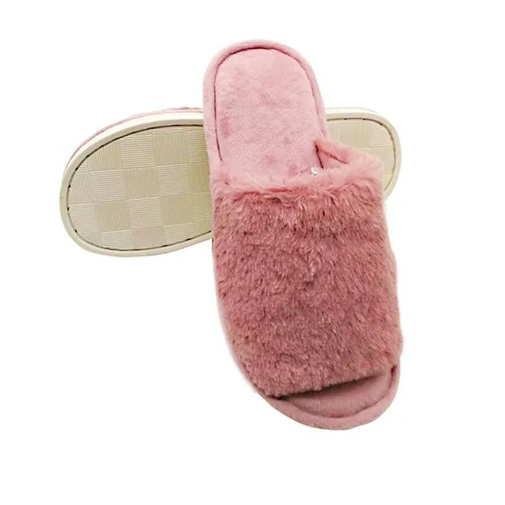 WOMEN'S OPEN-TOE SLIPPERS