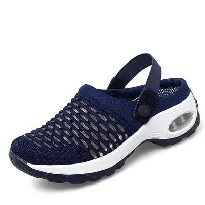 Womens Orthopedic Mesh Outdoor Walking Slippers