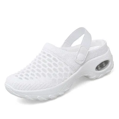 Womens Orthopedic Mesh Outdoor Walking Slippers