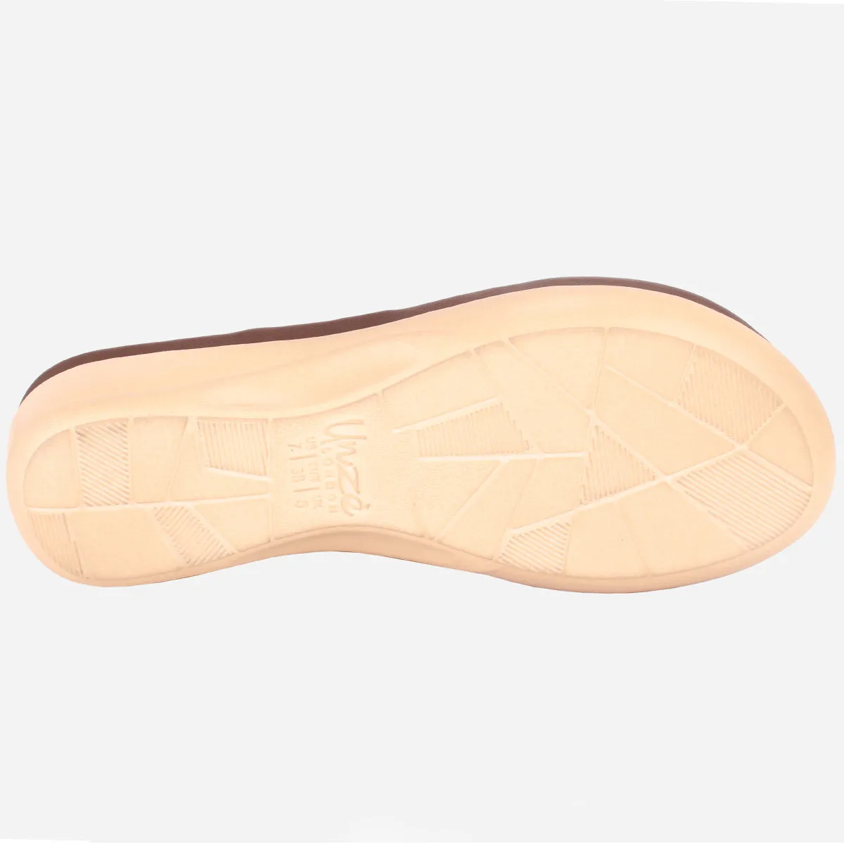 Womens "ERINE" Open Toe Comfy Everyday Wedge Slipper