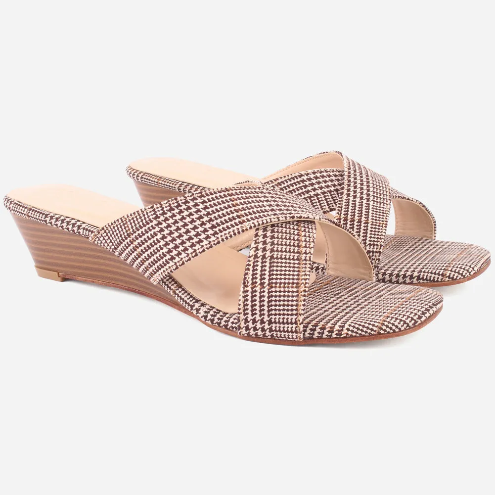 Women's "FEFA" Cross Over Comfy Everyday Slippers