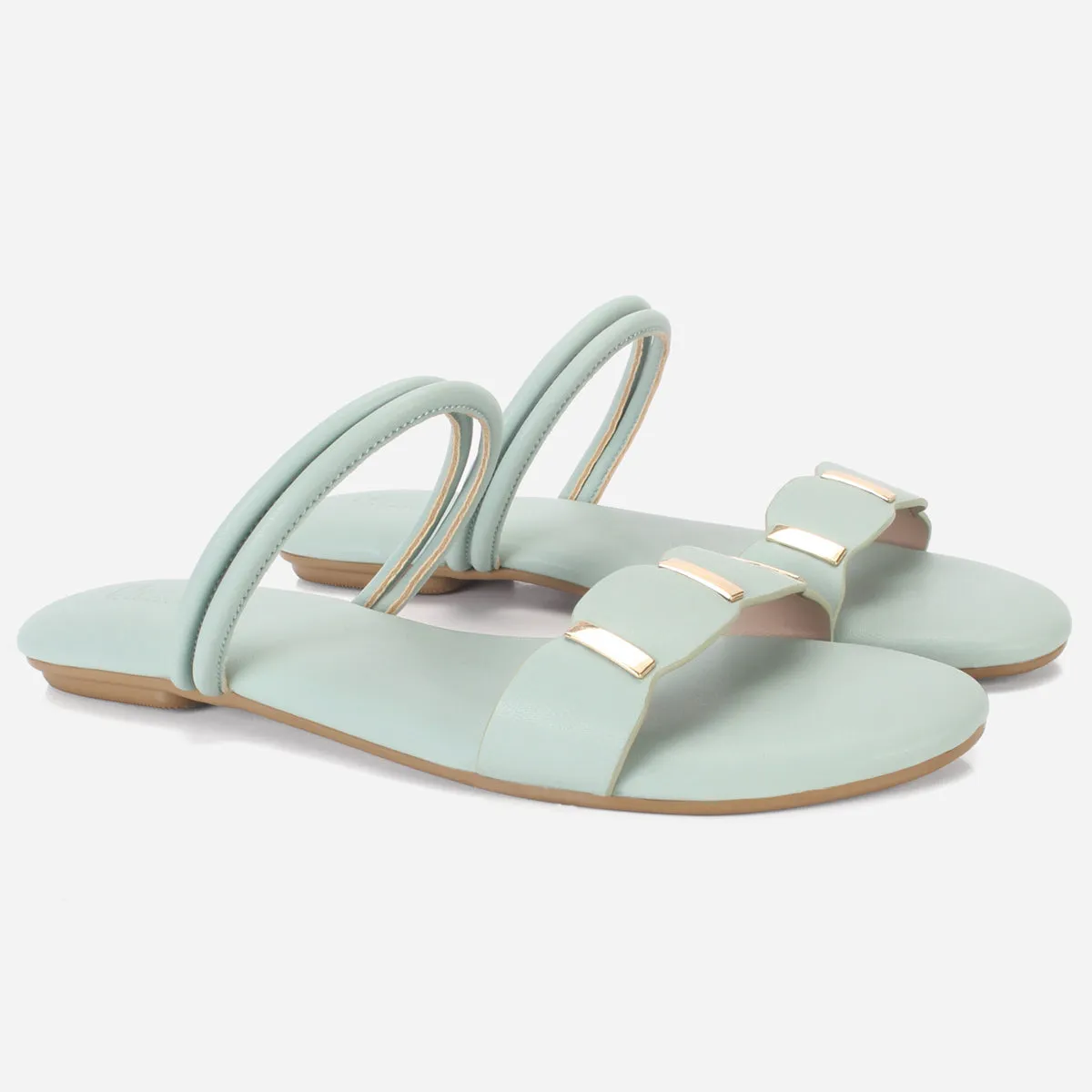 Womens "MILES"  Comfy Flat Open-Toe Summer Slippers