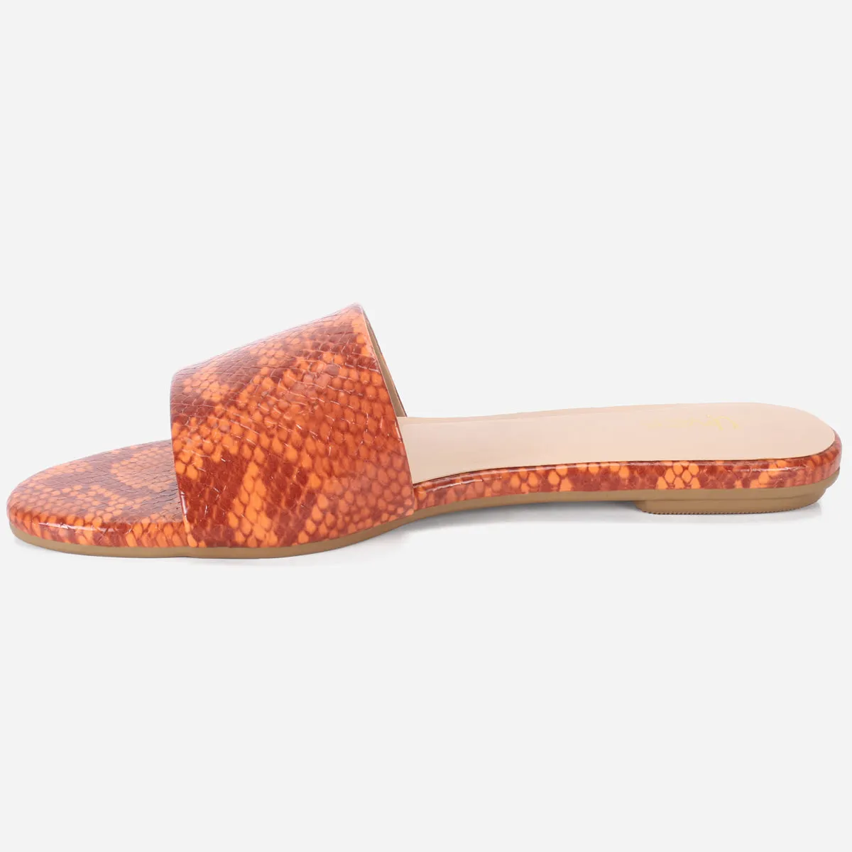 Womens "ORION" Flat Summer Open Toe Slippers