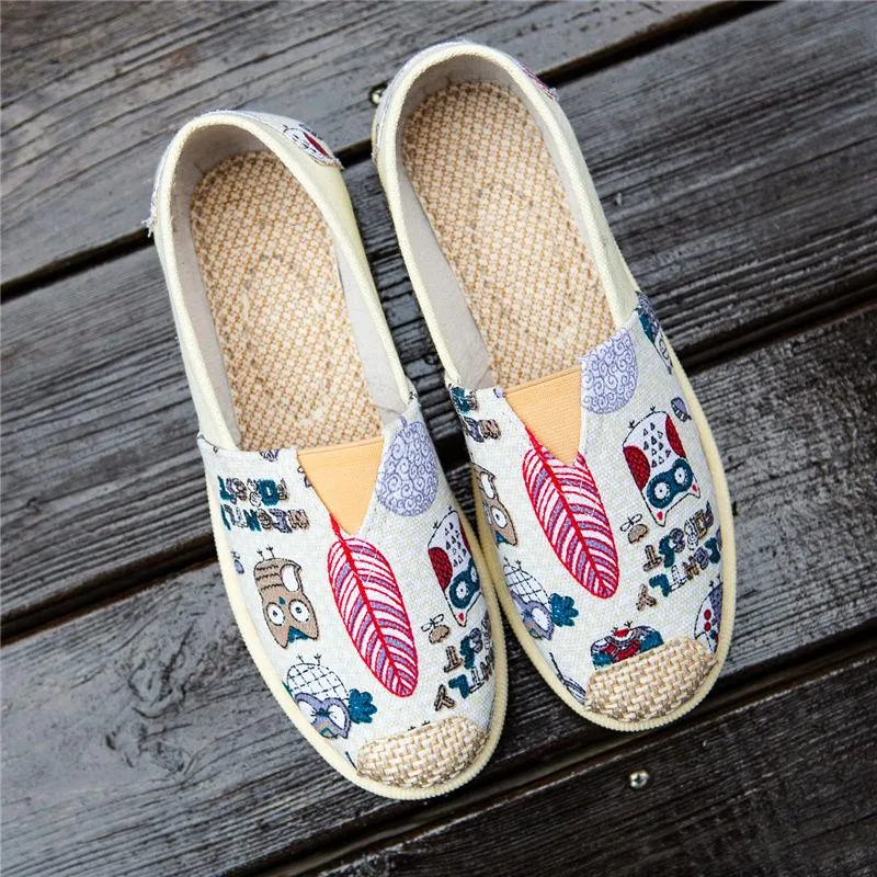 Women's Shoes Lightweight Wearable Canvas Shoes Breathable Soft