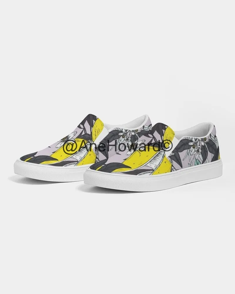 Women's Slip-On Canvas Shoe Lemon Tree