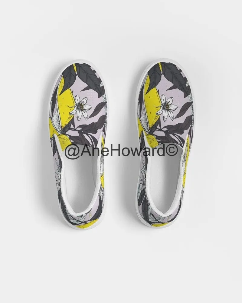 Women's Slip-On Canvas Shoe Lemon Tree