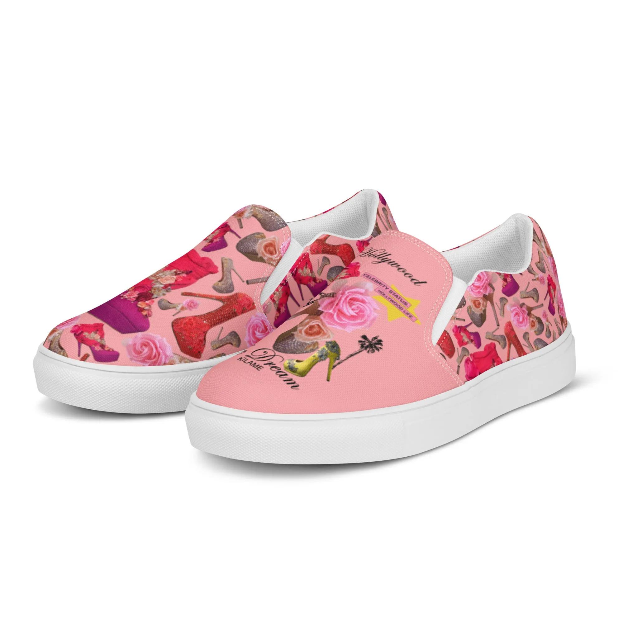 Women’s slip-on canvas shoes 'Celebrity Status'