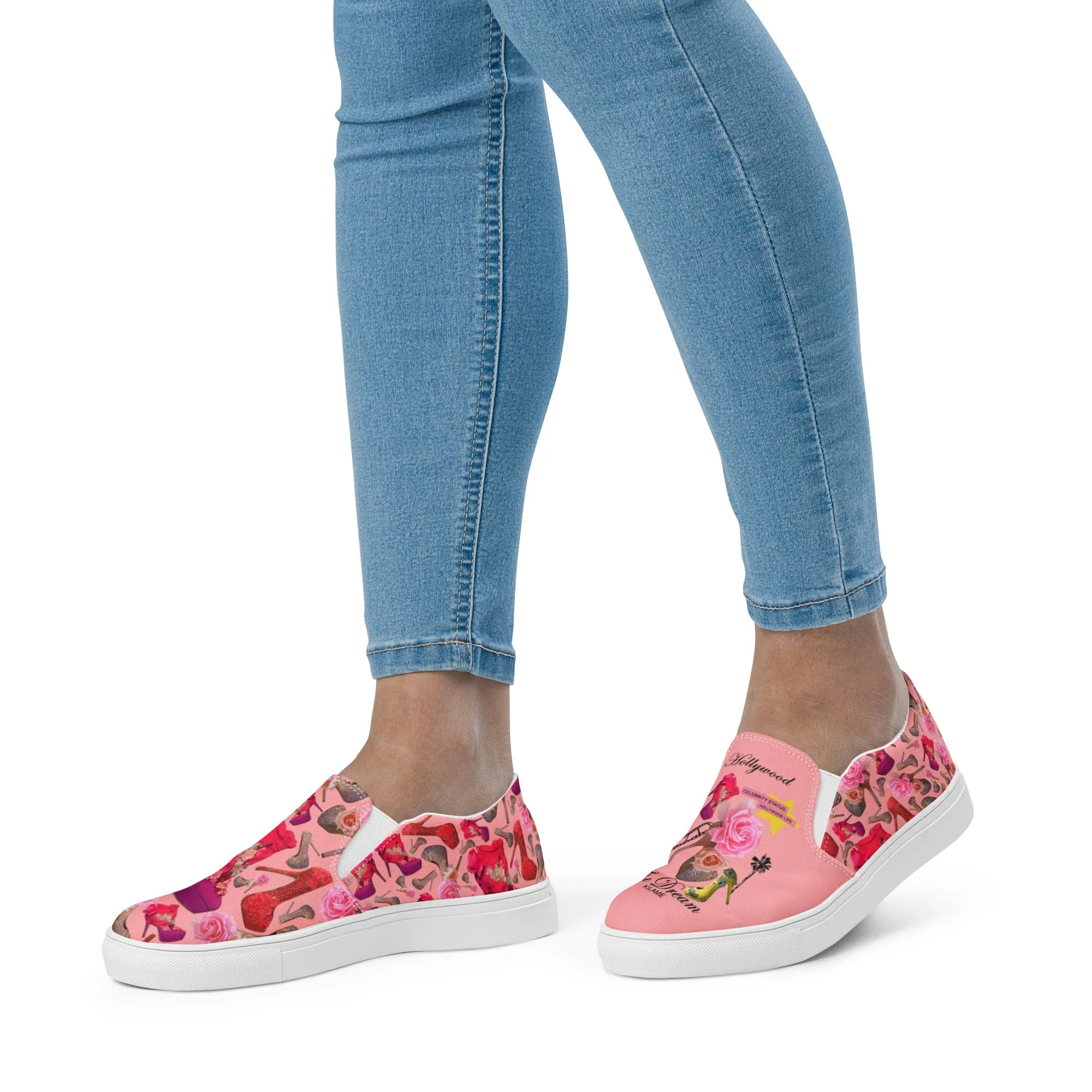 Women’s slip-on canvas shoes 'Celebrity Status'