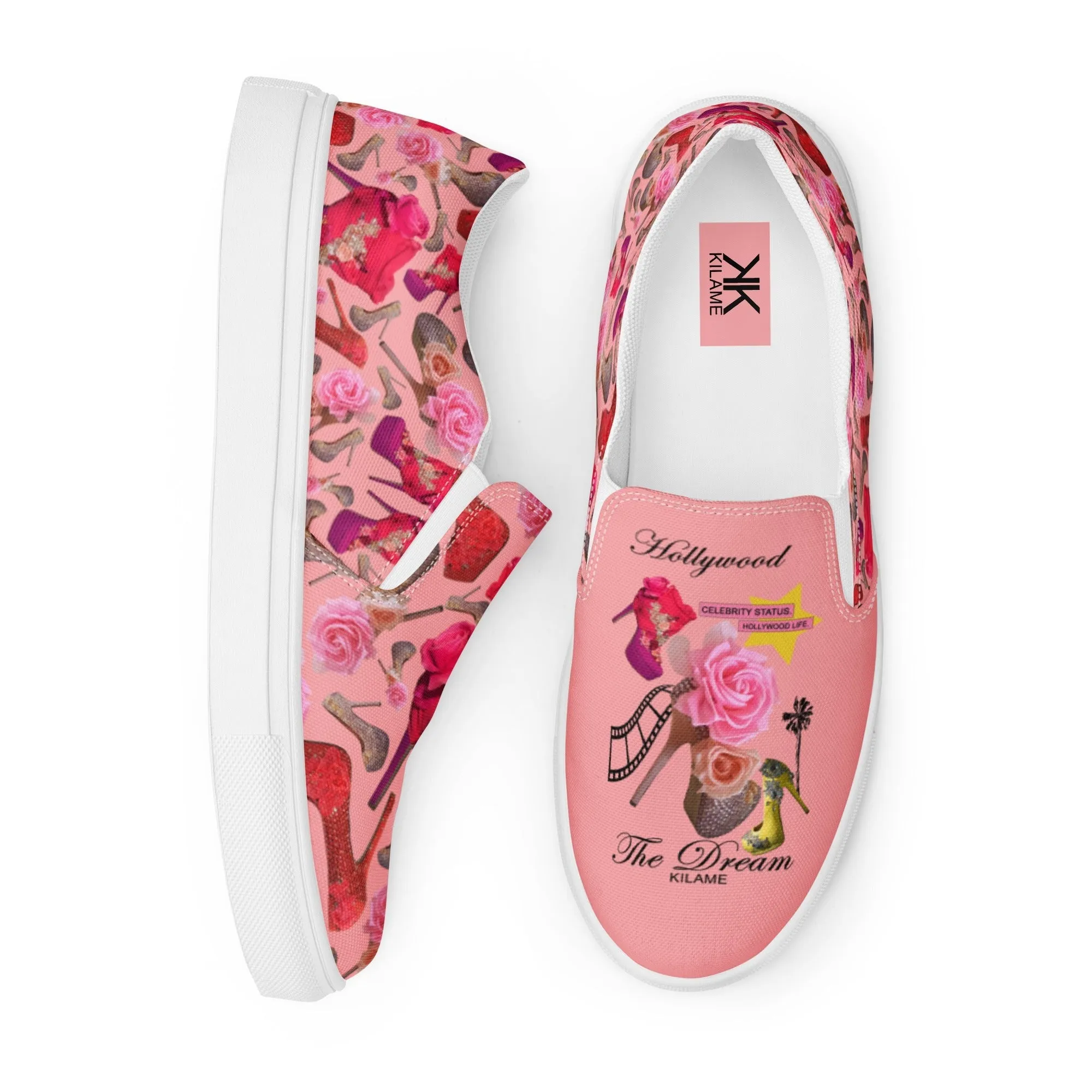 Women’s slip-on canvas shoes 'Celebrity Status'