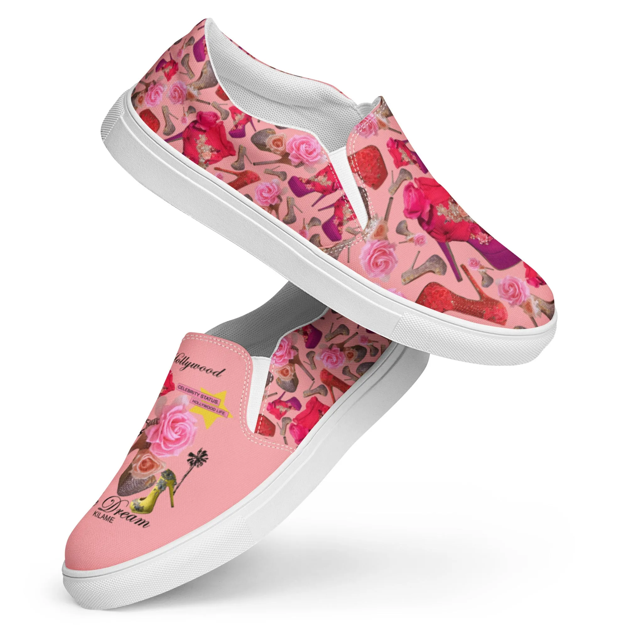 Women’s slip-on canvas shoes 'Celebrity Status'