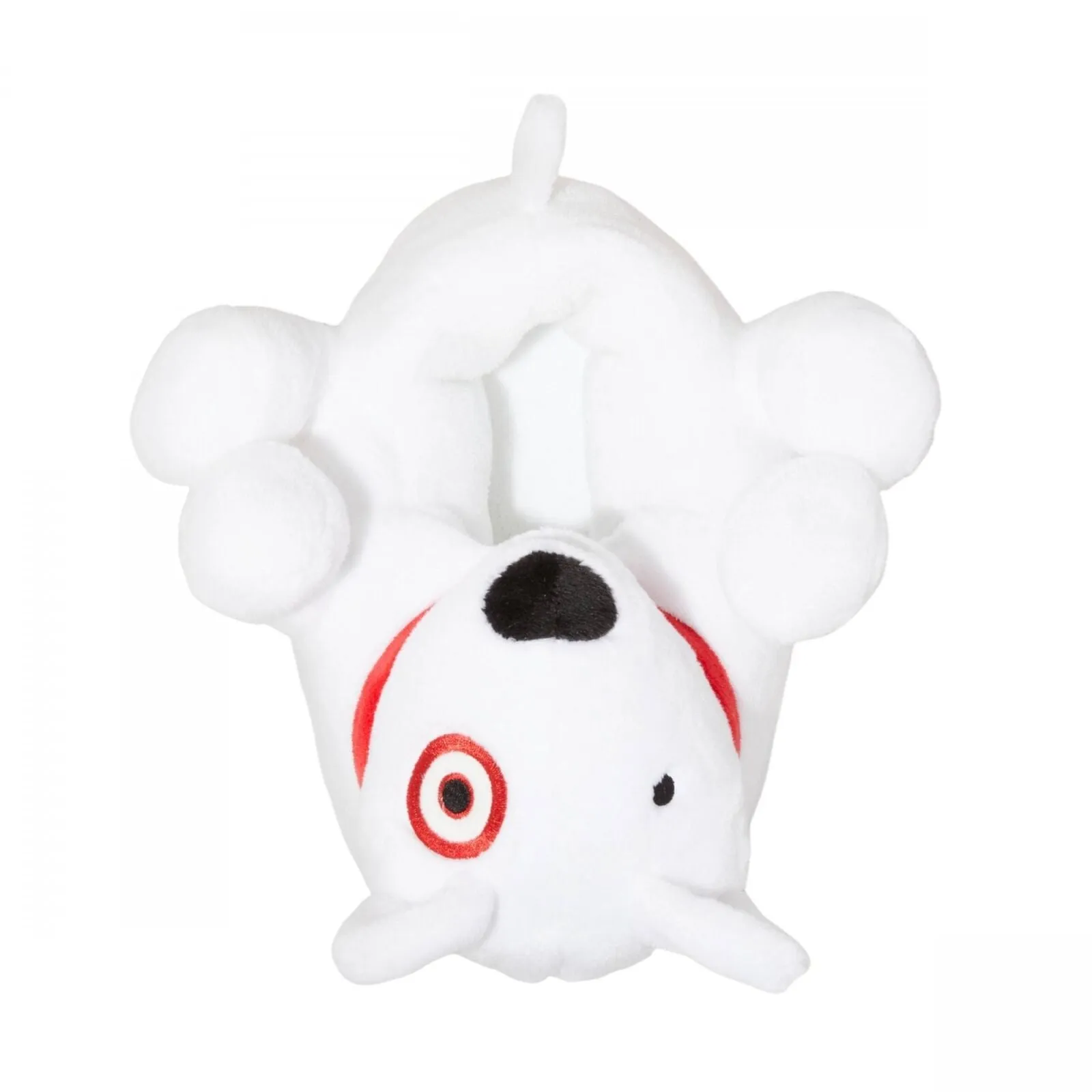 Wondershop KidsGirls Boys Bullseye Character Slippers 91651302 White L (4-5)
