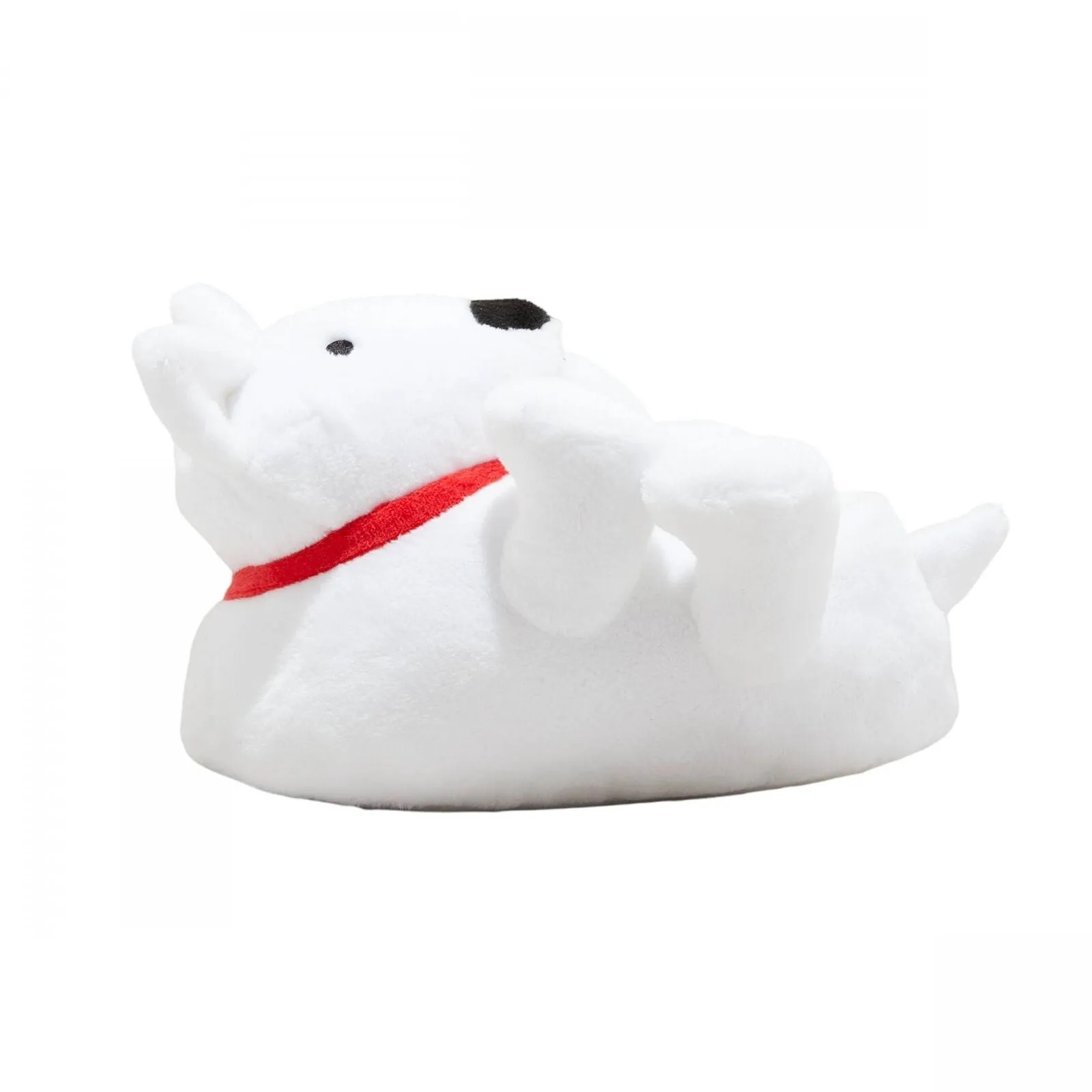 Wondershop KidsGirls Boys Bullseye Character Slippers 91651302 White L (4-5)