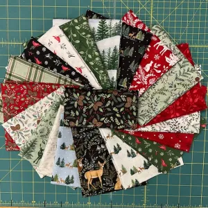Woodland Winter Fat Quarter Bundle 19 pieces 56090abre