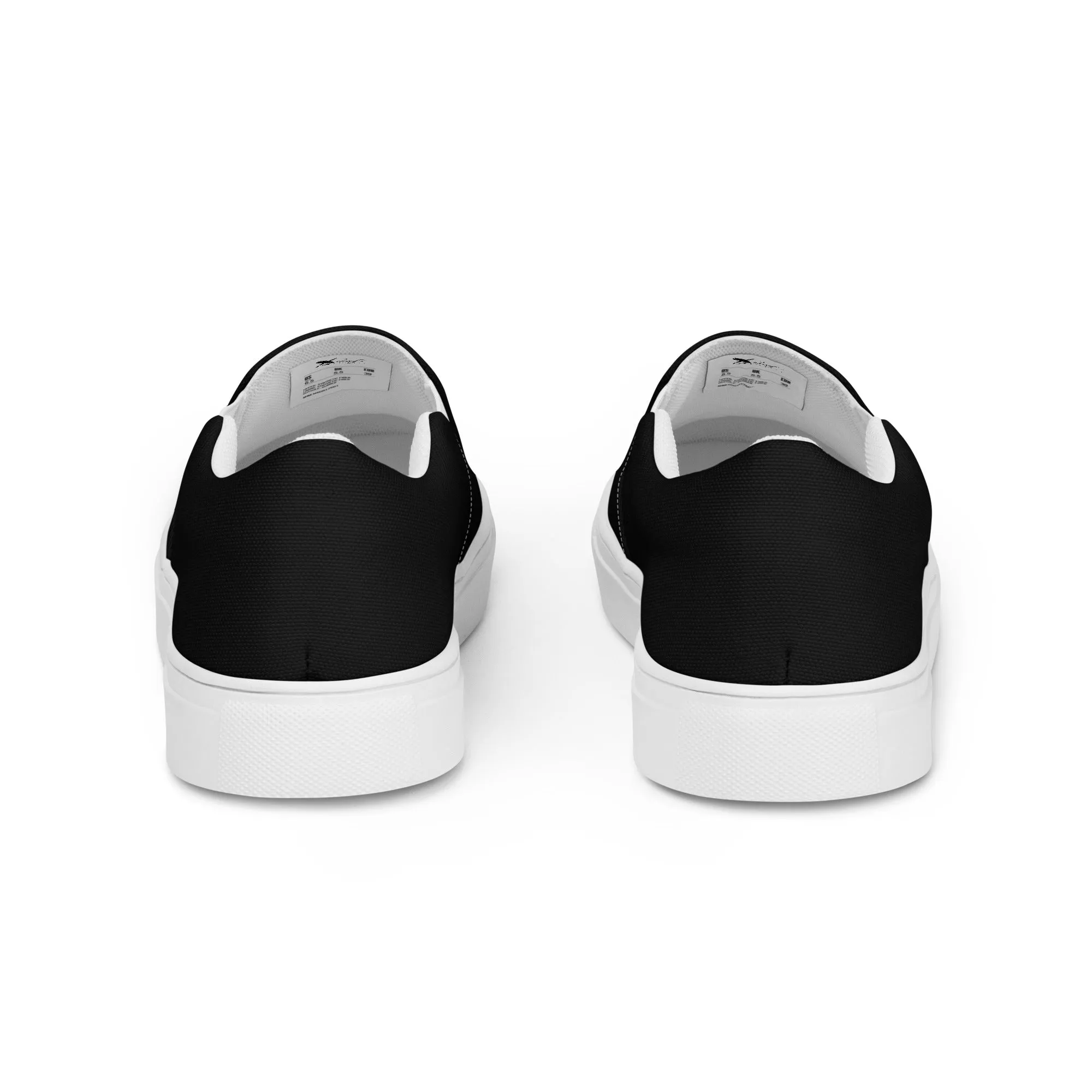 XCLUSIF POETIX BLACK Women’s slip-on shoes